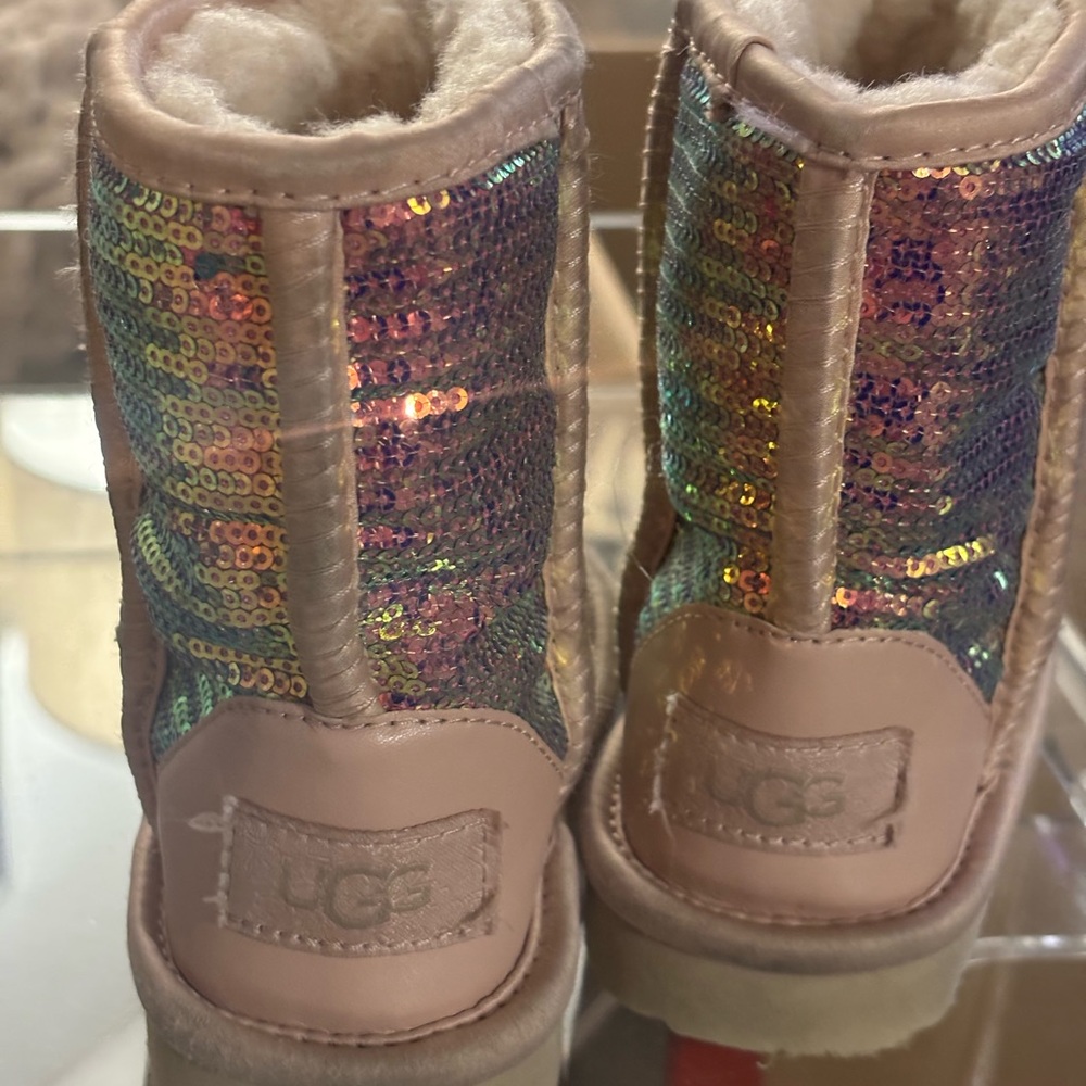 UGG Multicolor Sequin Boots